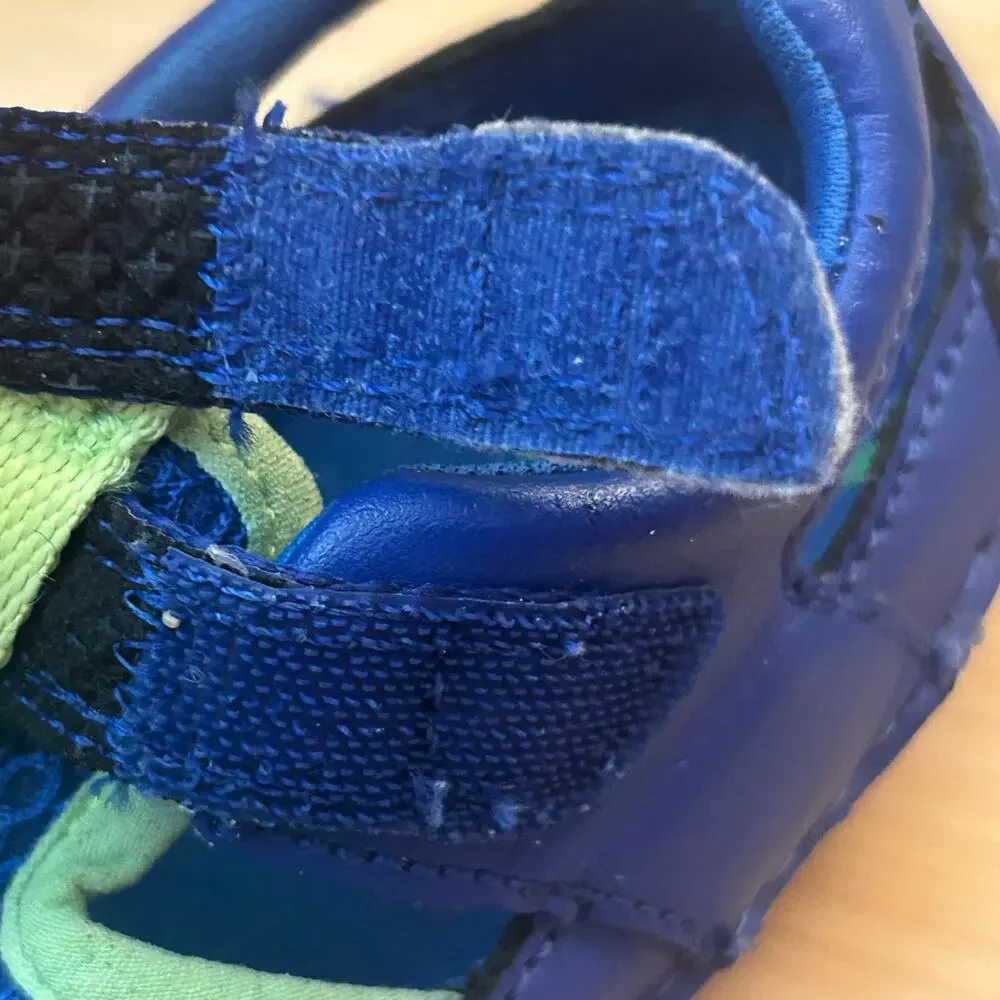 Stride Rite Tobias Sandals Blue Green Infant Baby Shoes 6m Water Resistant